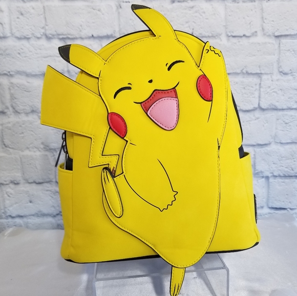 Loungefly Pikachu Pokemon Cosplay Electric Type Mini Backpack Bag New - Picture 9 of 16
